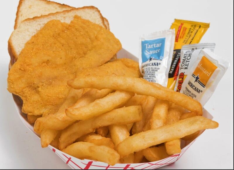 Fish Sandwich Fillet W/ Fries