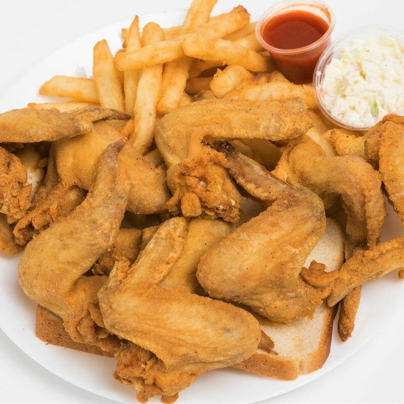 6 Chicken Wings Dinner